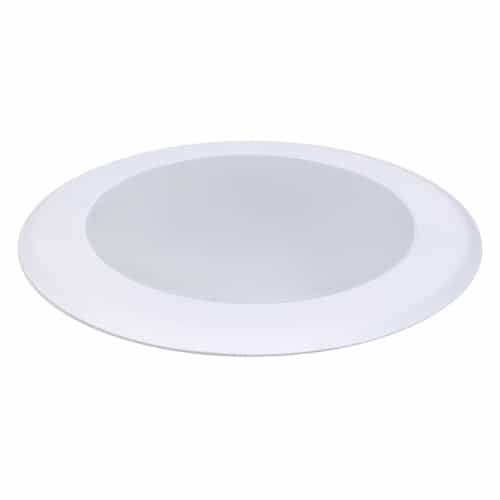 GlobaLux 4-in 11W LED Disk Light, Dimmable, 750 lm, 120V, 3000K, White