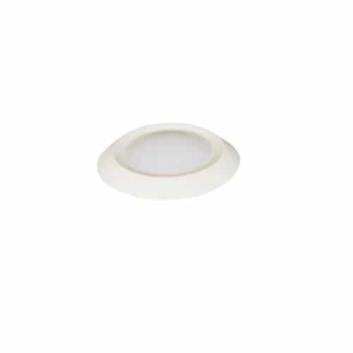 GlobaLux 4-in 11W LED Disk Light, Dim, 700 lm, 3000K, Nickel Satin