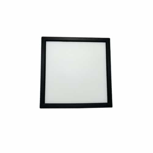 GlobaLux 5-in 10W LED Square Flush Mount, 277V, 550 lm, 3000K, White