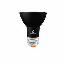 Green Creative 6.5W LED PAR20 Bulb, Dimmable, 40 Degree Beam, E26, 580 lm, 120V, 3000K, Black