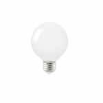3.8W LED Filament Bulb, E26, Dimmable, 350 lm, 120V, 2700K, Clear