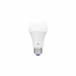 15W LED A19 Bulb, Dimmable, E26, Wide, 1700 lm, 120V, 5000K