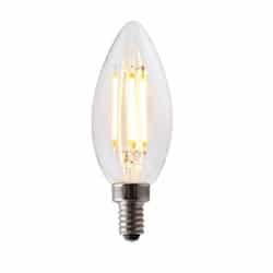 5.5W WET B11 Bulb, Dimmable, Clear, E12, 120V, 2700K