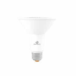 11W Refine PAR30 Bulb, Flood, E26, 950lm, 120V, 2700K, White