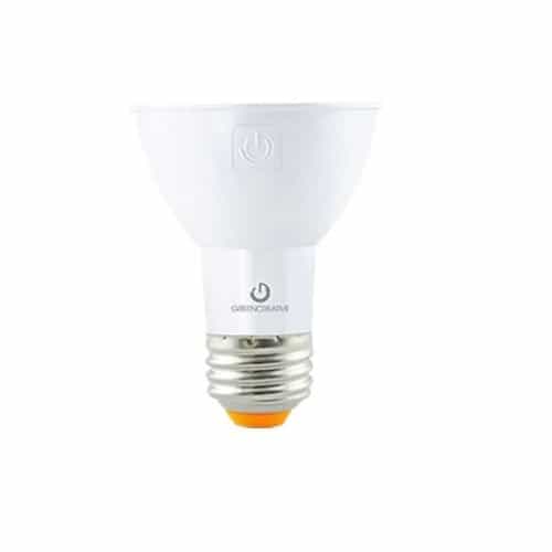 Green Creative 8W LED PAR20 Bulb, Dimmable, 40 Degree Beam, E26, 535 lm, 120V, 2700K