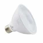 13W LED PAR30 Bulb, Short Neck, Dimmable, 25 Degree Beam, E26, 1000 lm, 120V, 2700K
