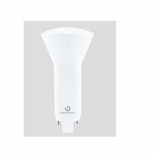 Green Creative 5.5W Vertical LED PL Bulb, Hybrid, G24q, 600 lm, 120V-277V, 3500K