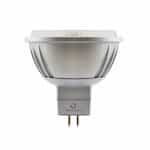7.5W LED MR16 Bulb, Dimmable, 15 Degree Beam, GU5.3, 580 lm, 12V, 2700K