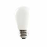 1.4W LED S14 Sign Bulb, Dimmable, E26, 120V, 2400K, White