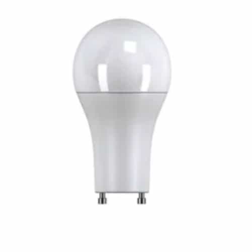 Halco 9W LED A19 Bulb, Non-Dim, 800 lm, 80 CRI, GU24, 120V, 2700K, Frosted