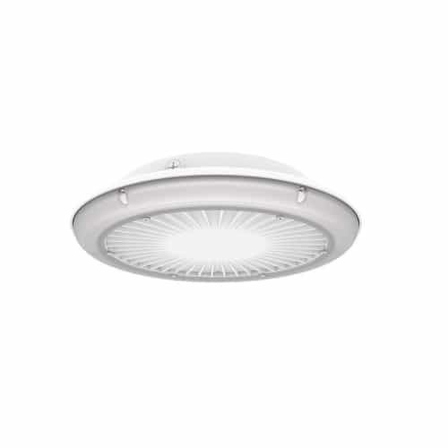 ILP Lighting 28W UFO Parking Garage Fixture, LowBay, 5W BB, 120V-277V, 5000K, WHT