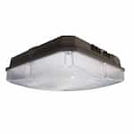 ILP Lighting 28W LED Canopy Light, Parking Garage Wide, 3819 lm, 120V-277V, 4000K
