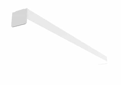 ILP Lighting 4-ft 18W Linear Strip w/Flat Glare Reducing Lens,SE,120V-277V,5000K