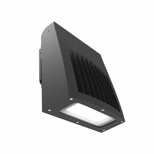 ILP Lighting 60W LED Slim Profile Wall Pack w/ 10W Battery Backup, 120V-277V