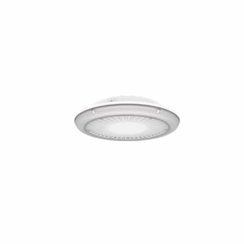 ILP Lighting 28W UFO Garage LED, 3245 lm, 120-277V, 5000K, EM Cold Backup, White