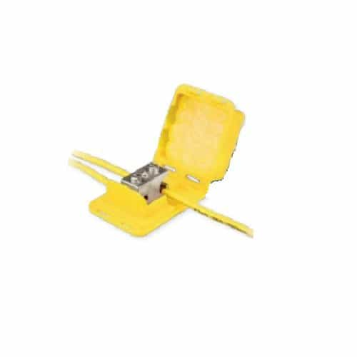 King Innovation DryConn Waterproof Yellow Direct Bury Lugs Plus