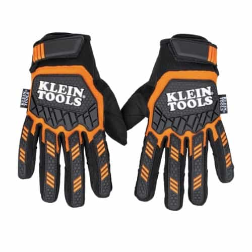 Klein Tools Heavy Duty Touchscreen Gloves, Large