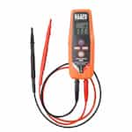Solid-State AC/DC Digital Voltage and Continuity Tester with Batteries