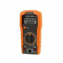 Klein Tools Digital Multimeter, Manual-Ranging, 600V