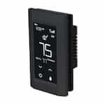 King Electric Smart Programmable Thermostat w/ Wi-Fi, Single Pole, 16 Amp, 120V/208V/240V, Black