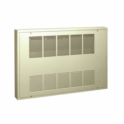 King Electric 2-ft 1kW Cabinet Heater w/ SP Stat, Recessed, 1 Ph, 208V, Almond