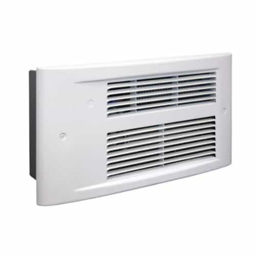 King Electric 1500W Designer Wall Heater, 175 Sq Ft, 75 CFM, 12.5 Amp, 120V, White Dove