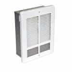 King Electric 500W/1000W Economy Wall Heater (No Wall Can), 125 Sq Ft, 208V, White