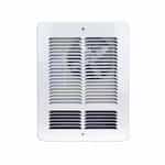 1200W Wall Heater w/ Heatbox Interior & Grill, 208V, White
