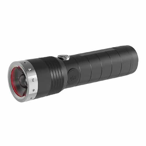 LED Lenser MT14 1000 Lumen 320 Meter Lighting Distance Black Metal LED Flashlight