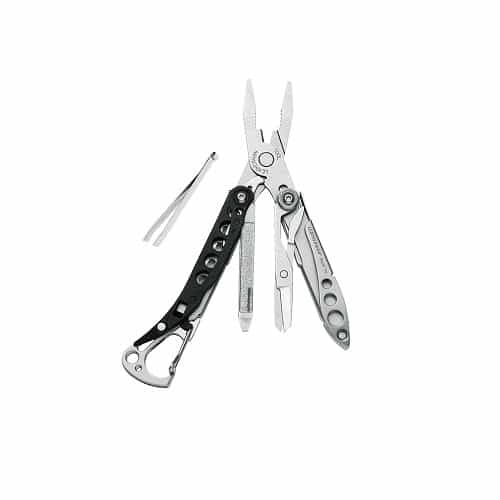 Leatherman Black Stainless Steel 8 Tool Style PS Pocket-Sized Multitool