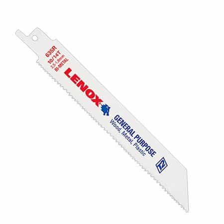 Lenox 14TPI Bi-Metal Reciprocating Saw Blade, 8''