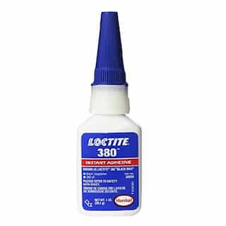 Loctite 135423 380 Toughened Max Instant Adhesive, 1 oz, Black