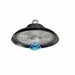 Lamp Shining 100W-200W Adjustable LED UFO High Bay w/ Motion Sensor, 32000 lm, 100V-277V, 5000K