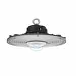 Lamp Shining 100W LED UFO High Bay w/Built-in Sensor, 250W MH/HID Retrofit, Dimmable, 16000lm, 5000K