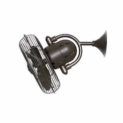 Matthews Fan 13-in 47W Kaye Wall Fan, AC, 3-Speed, 3-Blades, Textured Bronze