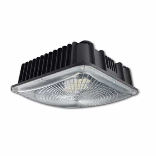 Magnalux 70W LED Canopy Light, 8400 lm, 100V-277V, 4000K, Bronze