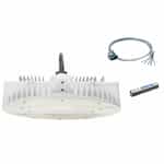 160W LED High Bay w/Battery Backup and Plug, 0-10V Dimmable, 400W MH Retrofit, 4000K
