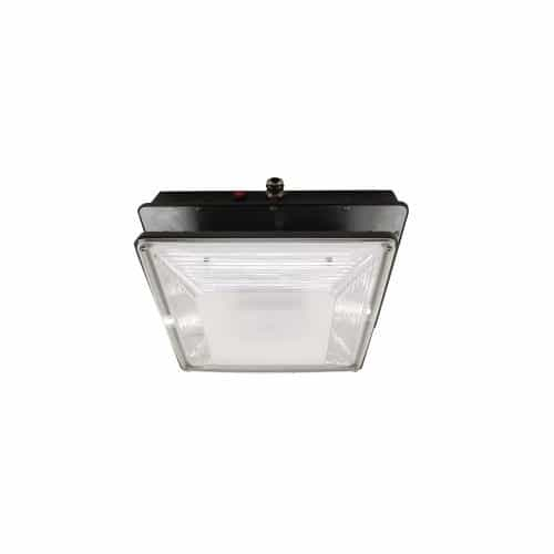 MaxLite 20W LED Canopy Light w/ Backup, 100W MH Retrofit, Type V, 2374 lm, 120V-277V, 5000K