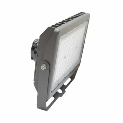 MaxLite 70W LED Slim Flood w/ Slipfitter & Photocell, Wide, Selectable CCT