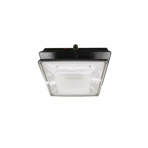 MaxLite 30W LED Canopy Light w/ -20 Deg Backup & Sensor, Canopy, 3431 lm, 120V-277V, 5000K