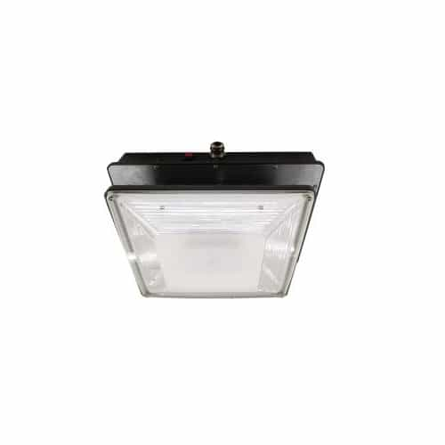 MaxLite 40W LED Canopy Light w/ -20 Deg Backup & Photocell, Canopy, 4938 lm, 120V-277V, 5000K