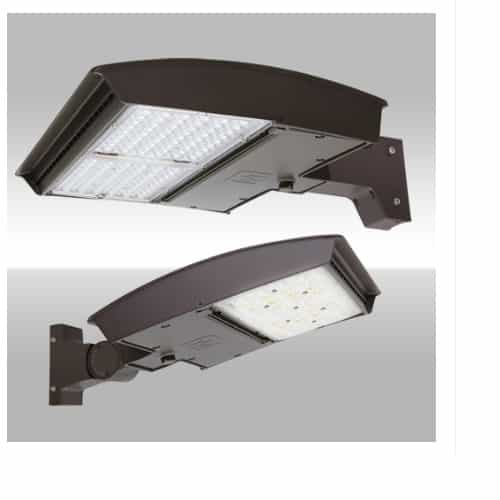 MaxLite 320W LED Area Light w/ Slipfitter, Type 4W, 277V-480V, Selectable CCT