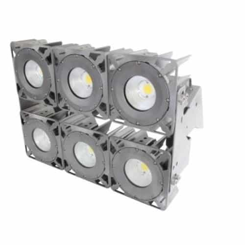 MaxLite 624W LED High Output Stadium Flood Light, 29 Degree Beam, 61800 lm, 120-277V, 5000K