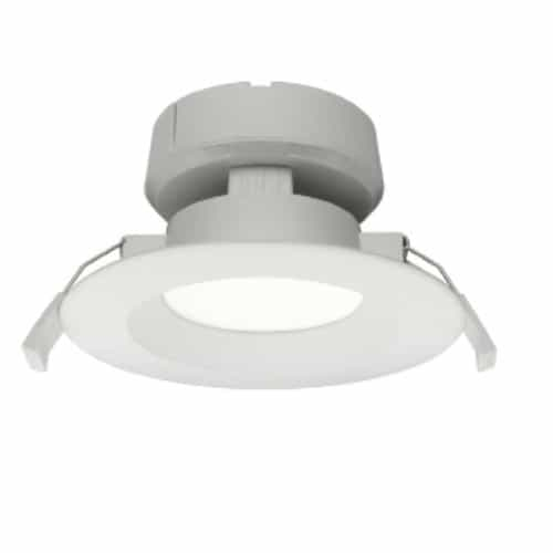 MaxLite 8W 6-in LED J-Box Downlight, Dimmable, White, 3000K