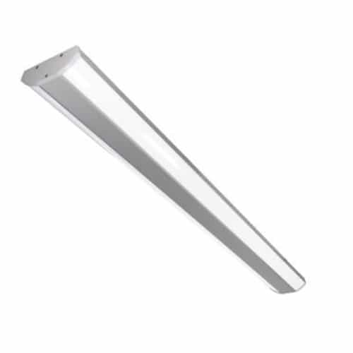 MaxLite 8-ft 78W Polygon LED Linear Light Fixture, 0-10V Dim, (4) 32W MH Retrofit, 9417 lm, 4000K