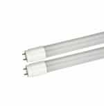 MaxLite 4-ft 16.5W LED T8 Tube Light, Direct Wire, Single End, G13, 2400 lm, 120V-277V, 4000K