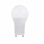 6W LED Omni-Directional A19 Bulb, 0-10V Dim, 40W Inc Retrofit, GU24 Base, 480 lm, 3000K