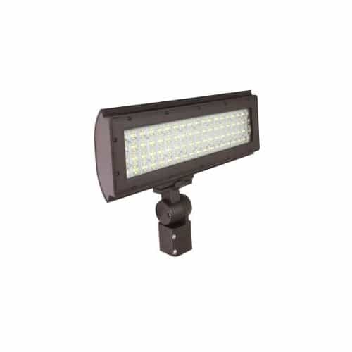 MaxLite 220W LED Flood Light w/ Slipfitter, Rectangular, 28101 lm, 120V-277V, 4000K