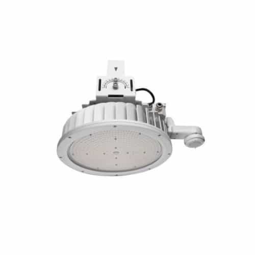 MaxLite 240W LED Round High Bay Pendant w/ Sensor, 600W MH Retrofit, 4000K, White