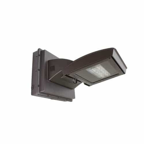 MaxLite 28W LED Wall Light w/ -20 Deg Backup, Type III, 3200 lm, 120V-277V, 4000K